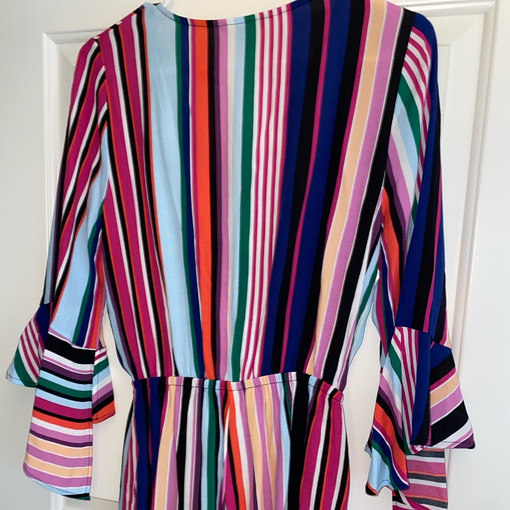 Express Colorful Striped Romper - Picture 8 of 8